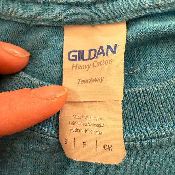 Trader Joe’s Tee Shirt - Heather Blue - Picture 3 of 4